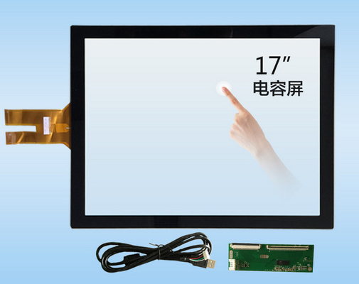 17 ίντσα 10 προβαλλόμενη σημείο χωρητική οθόνη αφής Γ + Γ με τη διεπαφή USB