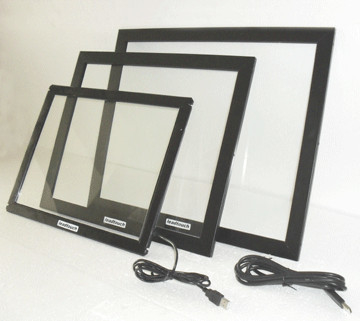 40 ίντσα multitouch IR με το καλώδιο USB, 100mA καθαρή επιτροπή αφής γυαλιού υπέρυθρη,