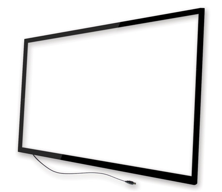 40 ίντσα multitouch IR με το καλώδιο USB, 100mA καθαρή επιτροπή αφής γυαλιού υπέρυθρη,