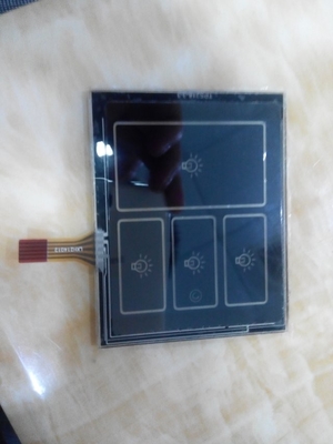 4» αδιάβροχη επιτροπή οθόνης αφής LCD, επιτροπή διακοπτών αφής γυαλιού Wifi για την εγχώρια συσκευή